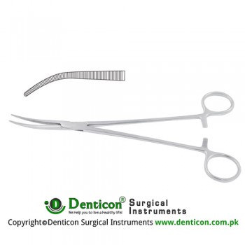 Kelly Dissecting and Ligature Forceps Fig. 1 Stainless Steel, 19.5 cm - 7 3/4" 
